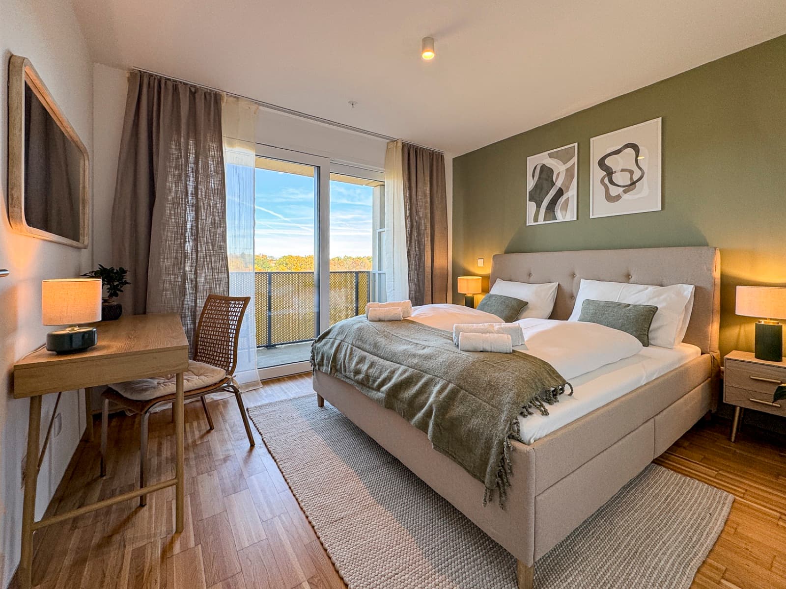 Wohnung mit Panoramablick in Wien — Foto 4